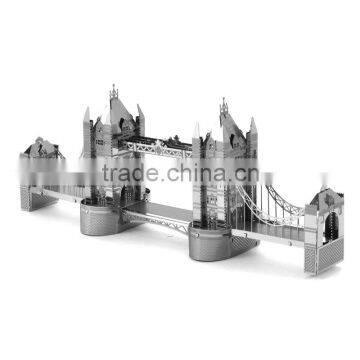 OEM 2016 New Product Londun Tower Bridge Educational DIY KT super Board 3D Puzzle for Children China Wholesale