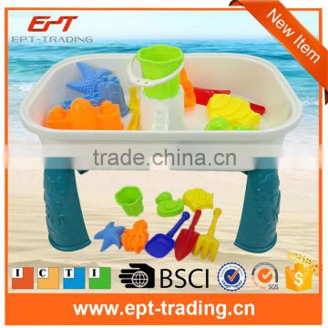 Top quality colorful colors sand beach table for sale