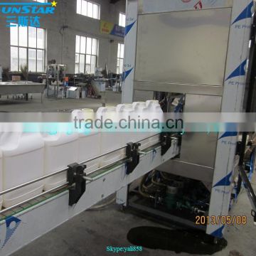 Automatic linear type palm oil filling machine for olive cooking sunflower oil in bottle barrel or jar can