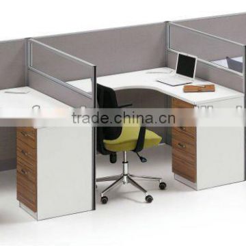 2012 hot selling office furniture T3 style Aluminum screen partition