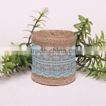 Woven Jacquard Ribbon Green, jute tape trim Ribbon