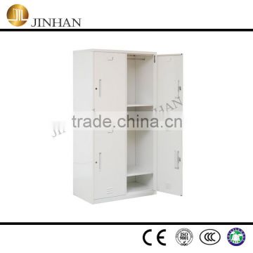 Guangzhou Factory hot sale bedroom clothes storage with 4 doors for bedroom