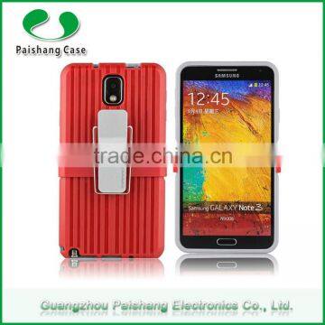 Cell phone case for various mobile phone 2 in 1 dual layer case with clip Smartphone case cover for galaxy note 3