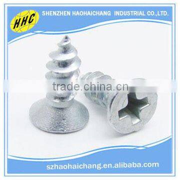 China manufacturer non-standard customized steel galvanized phillips screw