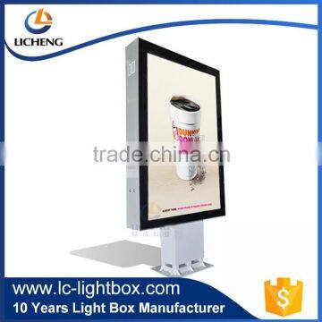 aluminum frame scrolling display signage with short delivery