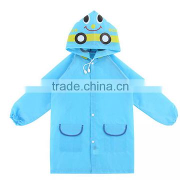 2016 high quality cartoon design cheap disposable fashion rain coat poncho