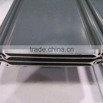 aluminum fabrication profile,is alloy ,for Shutter blade,in coating white or bronze