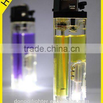 Plastic Flint Lighter LED