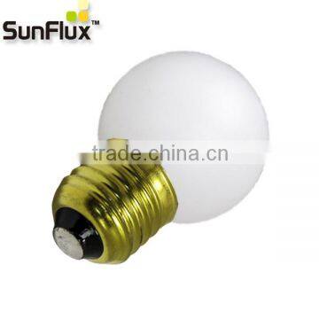 2500K G45 LED Bulb E27 with milky glass lamp body material