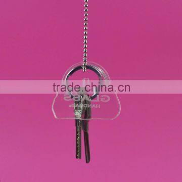 High Quality Custom Clear Acrylic Keychain photo-2
