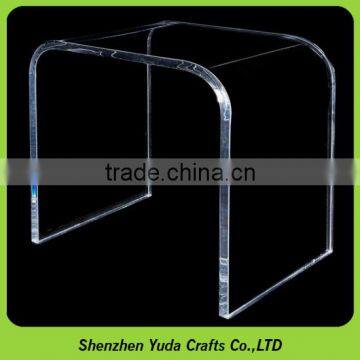 Shenzhen manufacturer U shape clear acrylic table