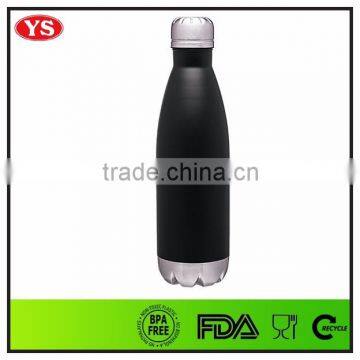 Eco-friendly 500 ml vacuum stainless steel water bottle with painting