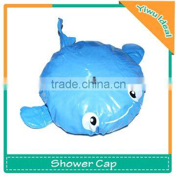 Eco-friendly Fish Kids Cartoon Novelty Shower Cap