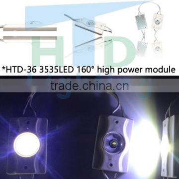 2.1W 12V edge lit High Power single chip Led Module for sign illuminated