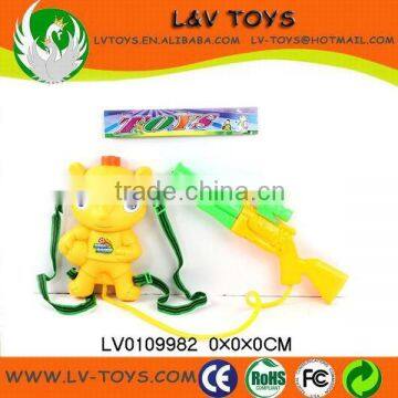 New design Summer water gun toys with backpack for kids