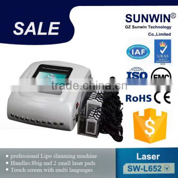 14pcs Dual Wave lipo-laser machine /lipolaser slimming weight loss machine