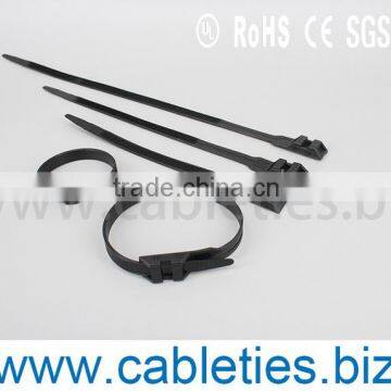 Double Hook Plastic Nylon PA66 Cable Tie Binding Ties Self Locking High Quality photo-2