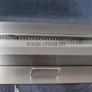 China Manufactured Stainless Steel Ethanol Fireplace With Sheet Metal Fire Box