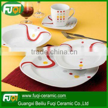Fine porcelain luxury dinnerware