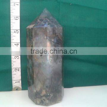 LABRADORITE BIG SIZE OBELISK POINT