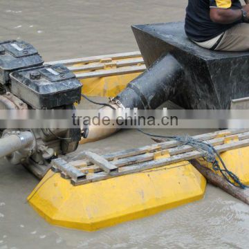 shallow water gold suction dredger