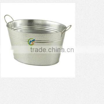 30L Galvanised metal drinks cooler tub