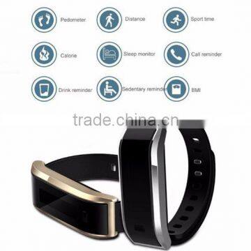 IP67 waterproof OLED screen Smart Wristband Watches TW07 Bluetooth 4.0 Smartband Sport Bracelet Self Selfie Controller watch