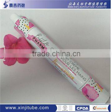 CFDA Certificate Offset Printing Aluminum Hand Cream Packing Tube