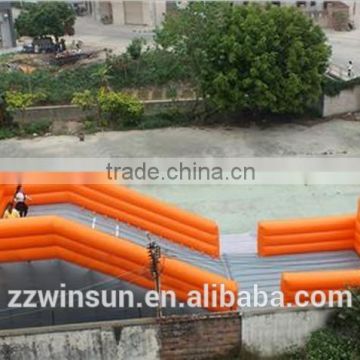 Giant Inflatable Bouncy Slide For Zorb Ball