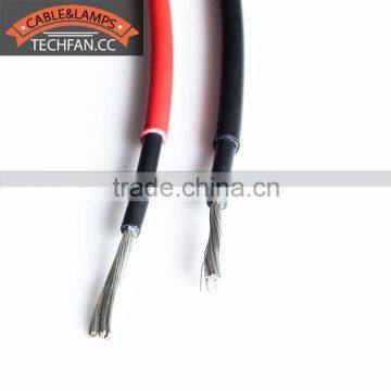 High performance pv1-f solar cable XLPE insulation 10mm2 pv cable for solar power panel station