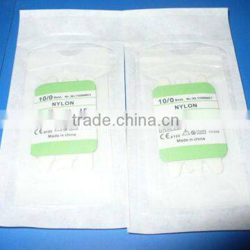 Non -Aborebable 10/0 Nylon Suture