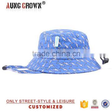 new style bucket hat/digital printed bucket hat/bucket hat with string wholesale