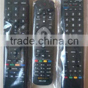 High Quality Black LCD/LED Remote Control for Hitachi,RM-L1125 Philipss,Sharpp with AAA*2 1.5V Battery