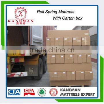 Queen Size Honey Mattress Roll Pocket Spring Mattress In Box photo-4