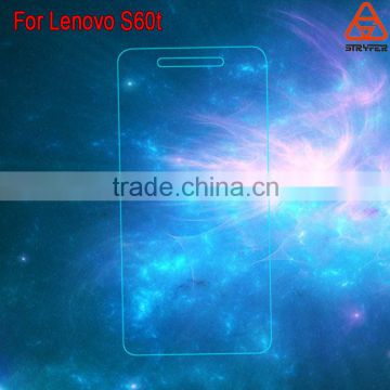 2015 cell phones accessories for Lenovo S60T tempered glass screen protector