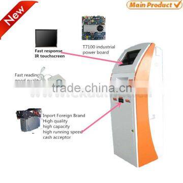 Factory OEM function self payment bill payment kiosk/cash payment kiosk/mobile payment kiosk