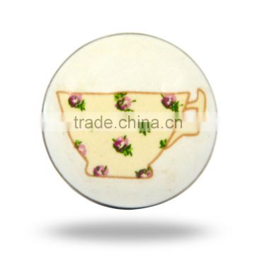 Designer Ceramic Cup Knob