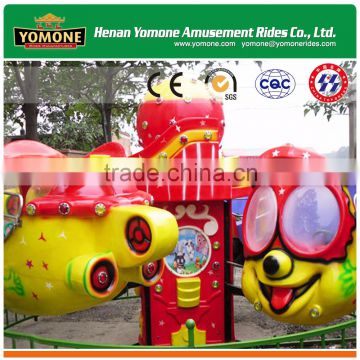 Lifting and Rotating kiddie amusement rides big eye airplane self control plane for sale