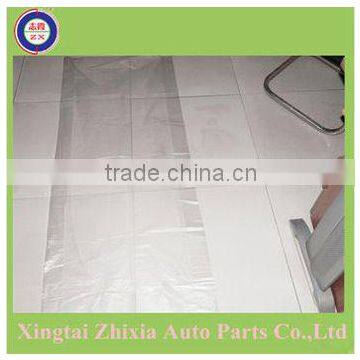 ZX manufacturer cheap disposable plastic car seat cover/ pe car seat cover