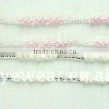 Eyeglasses beads cords