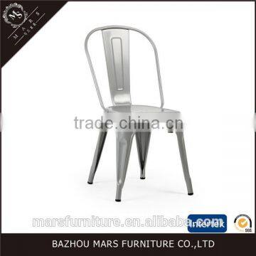 Modern metal dinning chair steel for hotel