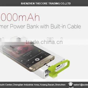 PB-3 20000mah Power Bank With Built-in Cable