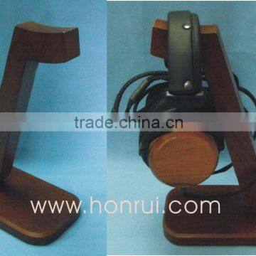 High quality music wooden headphone stands with best price for wholesale