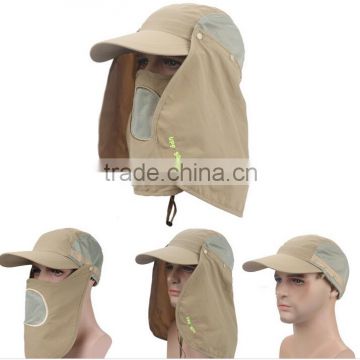 UV PROTECTION Out Door ear flag Sports Hat HOT Cycling Face Mask Multifunctional Cap