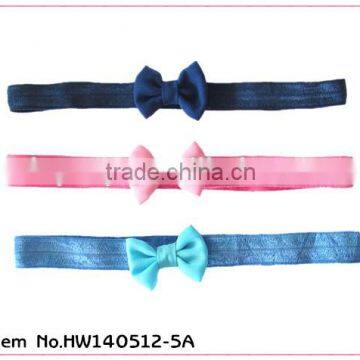 kids elastic bow headbands accessories