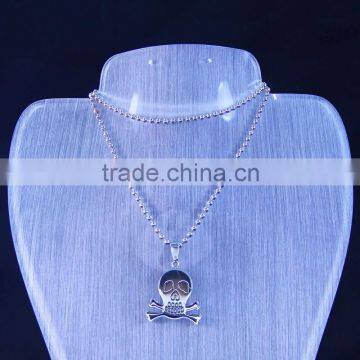 Silver Pendant Necklace Wholesale Hip Hop Jewelry