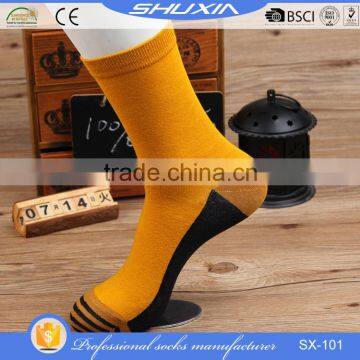 SX 101 Low Price Bulk Wholesale Cotton Man Socks Man Sock Breathable Mens Dress Socks photo-2
