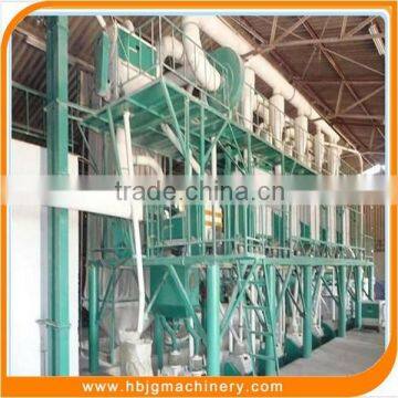 Complete Set Corn Flour Production Line / Maize Flour Milling Plant