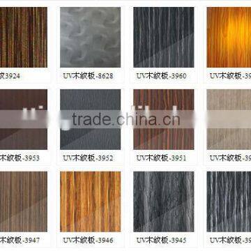 High Glossy UV MDF Board/ Sheet--Flower Design Series ( One Side White Melamine Color,Size : 1220*2440 mm 1220*2800mm photo-5