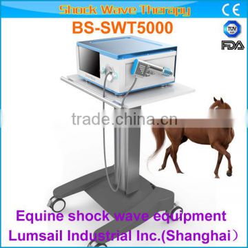 BS-SWT5000 extracorporeal shock wave therapy (eswt) equipment for horse equine veterinarians